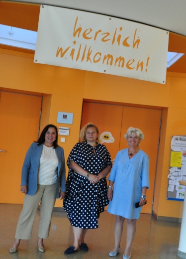 LGA-Vorständin Mag. Dr. Bräutigam, MBA zu Besuch im Ambulatorium Sonnenschein-